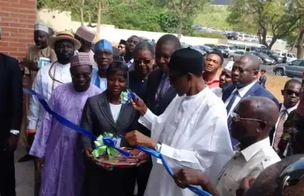 Buhari commissions new Edo University (PHOTOS)
